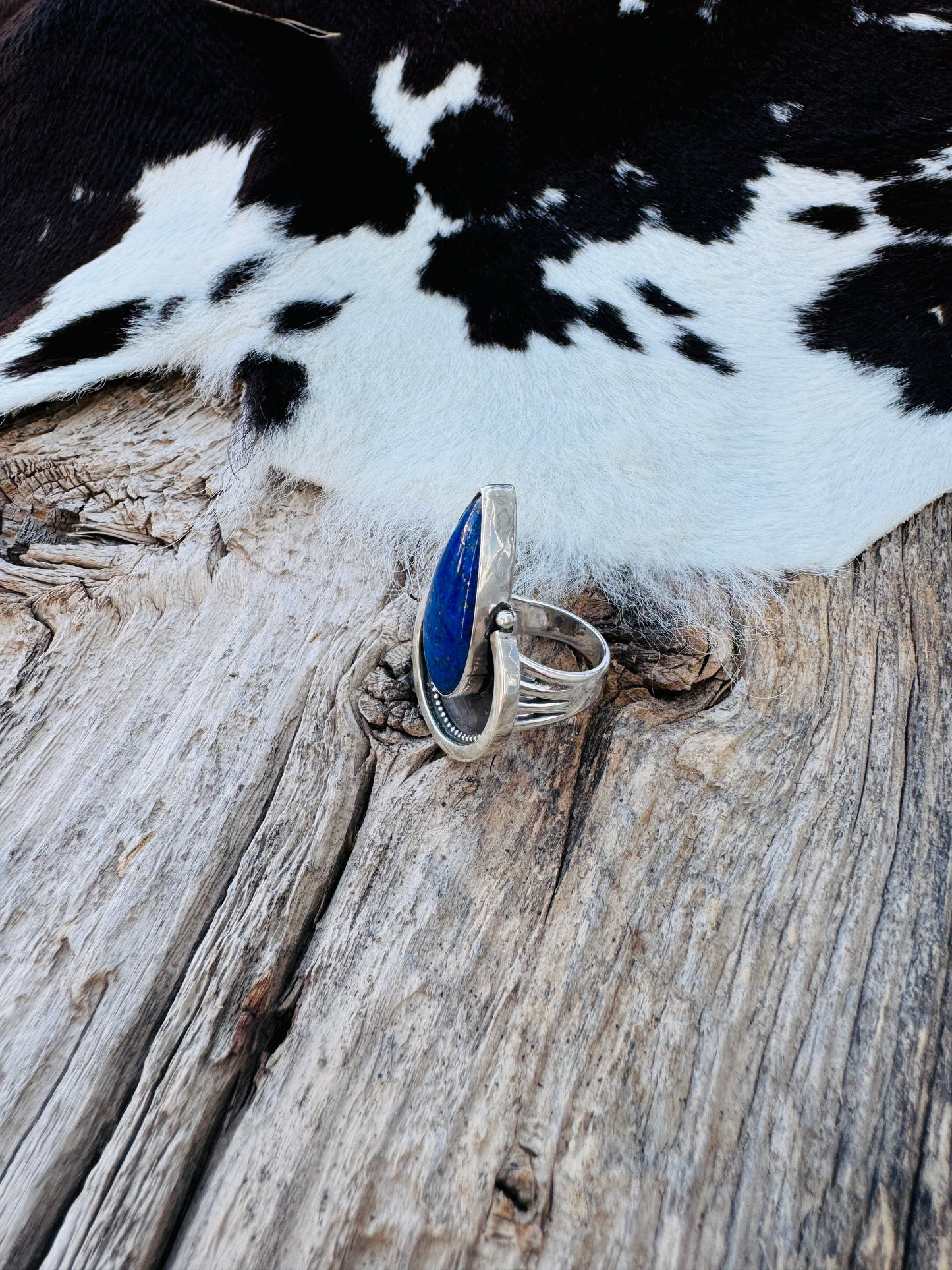 Lapis Stone Ring {Size 6.5}