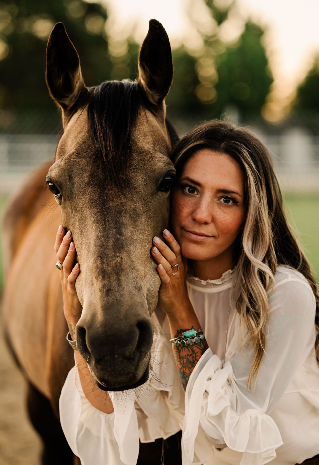 Sterling Silver Saddle Ring {Size 9}