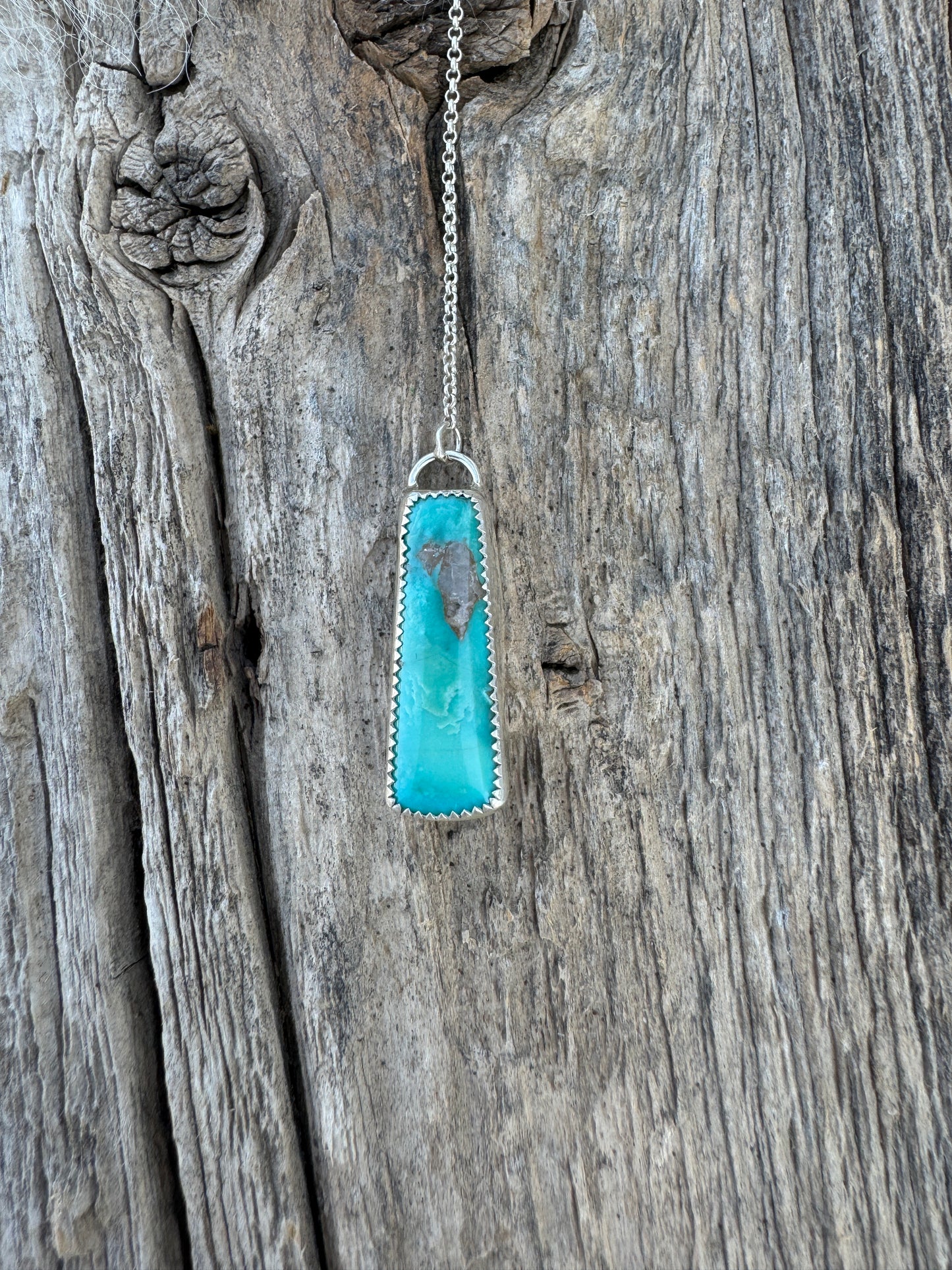 Turquoise Lariat Necklace